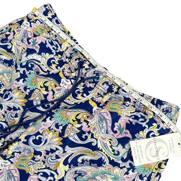 Con.struct Men's Paisley Drawstring Swim Trunks Shorts Size XL - Picture 4 of 9